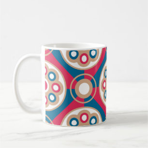 Exquisite, luxurious, medieval seamless pattern coffee mug