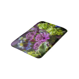 Exquisite magic of blossoms #1 bath mat