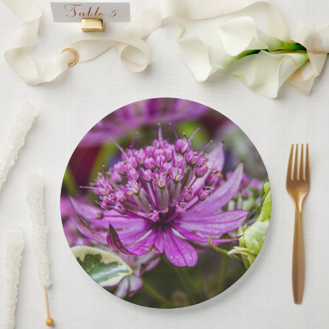 Exquisite magic of blossoms #1 paper plate (Wedding)