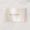 Exquisite Minimalist Pearl Gloss Business Card