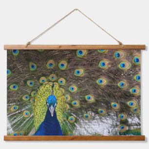 Exquisite Peacock Feather Hanging Tapestry