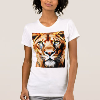 "Exquisite Realism: Intricate Loin Design Unveiled T-Shirt