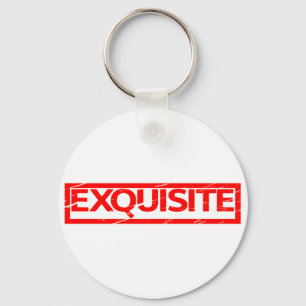 Exquisite Stamp Key Ring