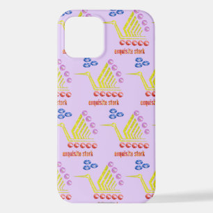 exquisite stork iPhone 12 case