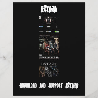 EXTAZA Download Flyer
