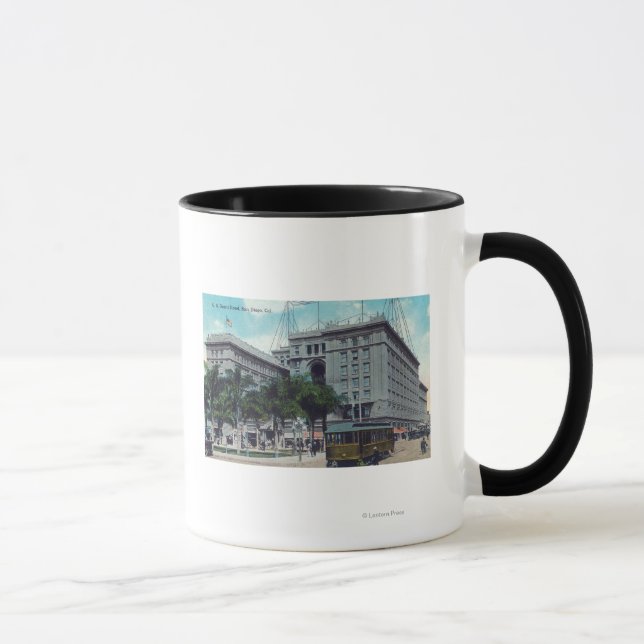 Exteior View of the US Grant Hotel Mug (Right)