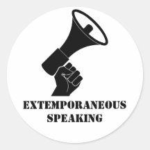 Extemporaneous Speaking 20 ct stickers