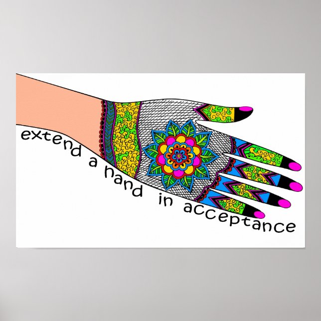 EXTEND A HAND TO ALL... POSTER (Front)