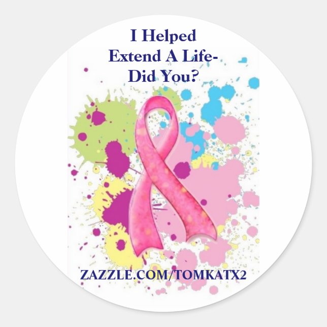 EXTEND A LIFE Sticker 2 (Front)