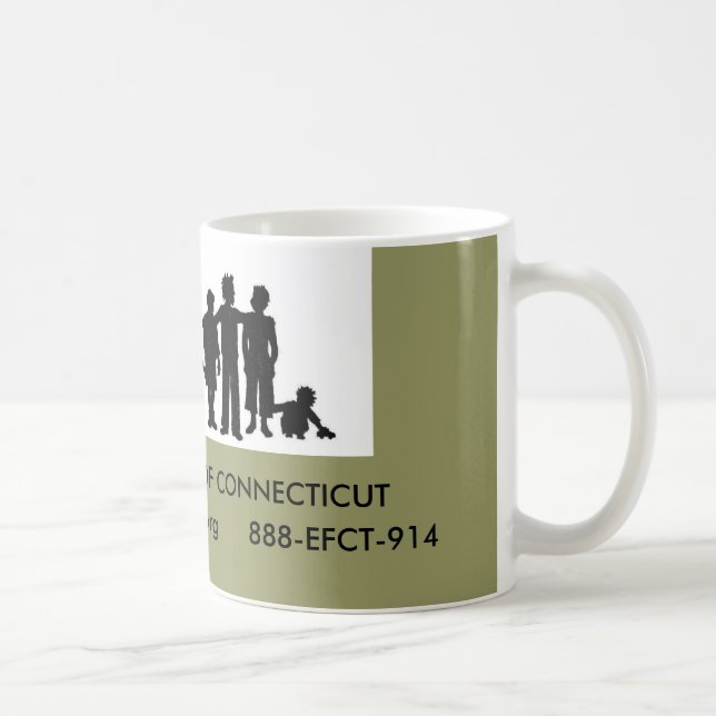 EXTENDED FAMILY OF CONNECTICUT COFFEE MUG (Right)