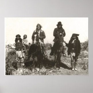 Extended Family Portrait of Geronimo Poster