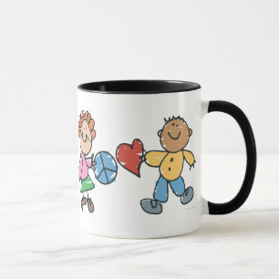 Extended Hands of Peace and Love Mug