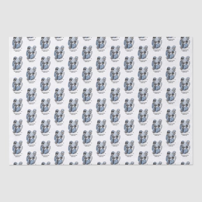 Extension Cord Tissue Paper (Front)