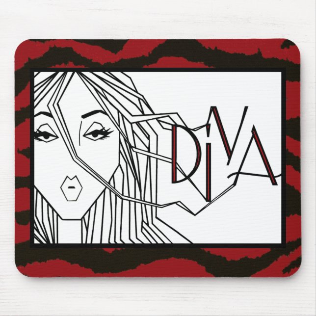 "Extensions of DIVAtude" Mouse Pad (Front)