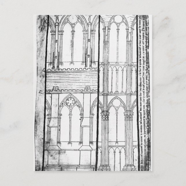 Exterior and Interior Postcard (Front)