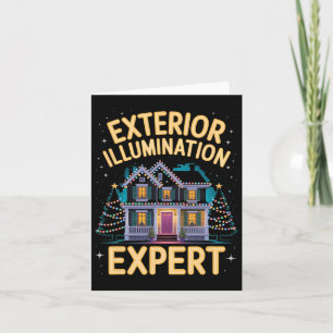 Exterior Illumination Expert Christmas House Light Card
