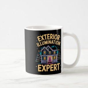 Exterior Illumination Expert Christmas House Light Coffee Mug