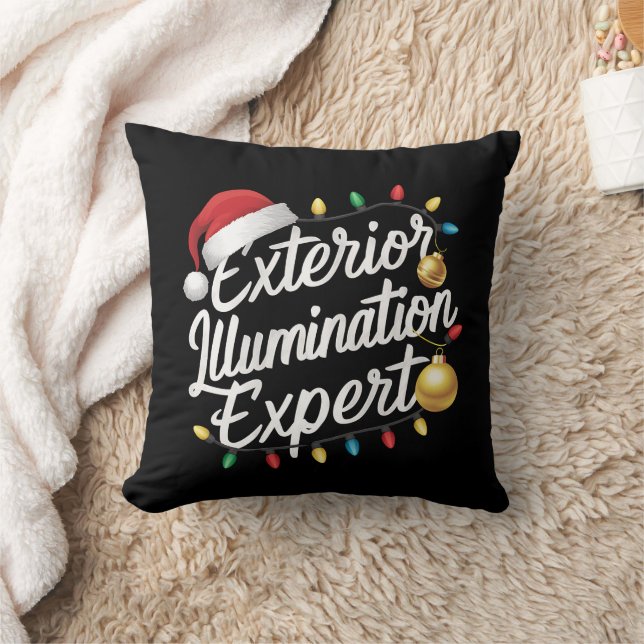 Exterior Illumination Expert Christmas Light Decor Cushion (Blanket)