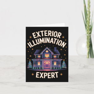 Exterior Illumination Expert Christmas Light Setup Card