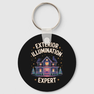 Exterior Illumination Expert Christmas Light Setup Key Ring