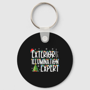 Exterior Illumination Expert Christmas Light Xmas  Key Ring