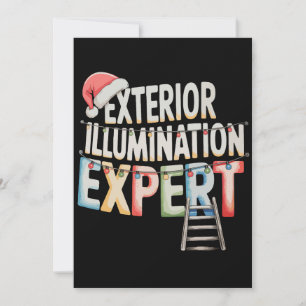 Exterior Illumination Expert Christmas Lights Xmas Holiday Card