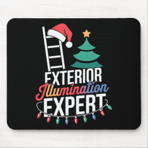 Exterior Illumination Expert Christmas Season Humo Mouse Pad