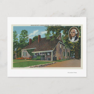 Exterior of George Washington's HQ Postcard