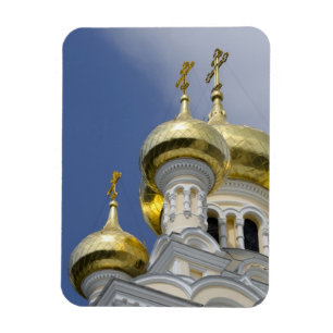 Exterior of Saint Alexander Nevsky Cathedral 3 Magnet