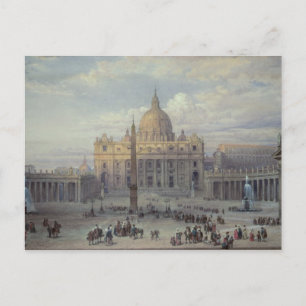Exterior of St. Peter's Postcard