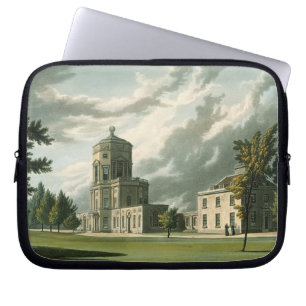 Exterior of The Astronomical Observatory, illustra Laptop Sleeve