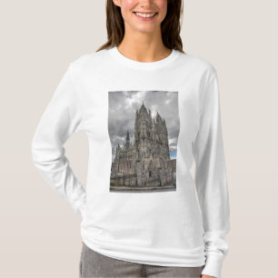 Exterior of the Basilica in Quito, Ecuador T-Shirt