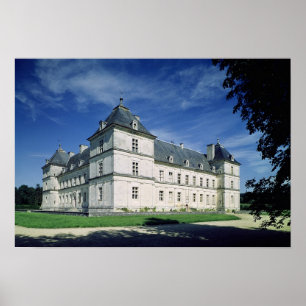 Exterior of the Chateau, built c.1546 Poster
