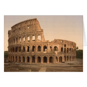 Exterior of the Colosseum, Rome, Italy