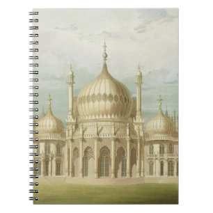 Exterior of the Saloon from Views of the Royal Pav Notebook