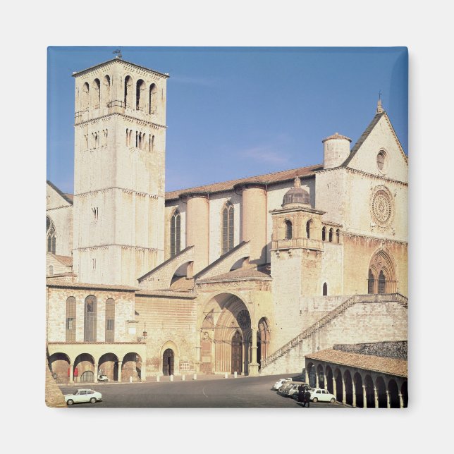 Exterior of the Upper and Lower Church, 1228-53 Magnet (Front)