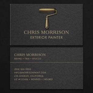 Exterior Painter Professional  Business Card