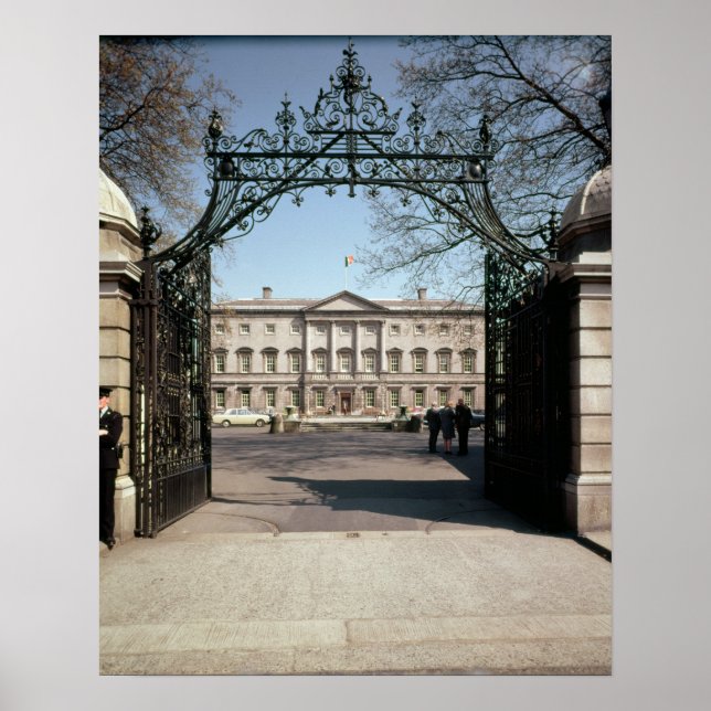 Exterior view from the gate, built 1745-47 poster (Front)