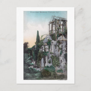 Exterior View of a Picturesque Residence Postcard