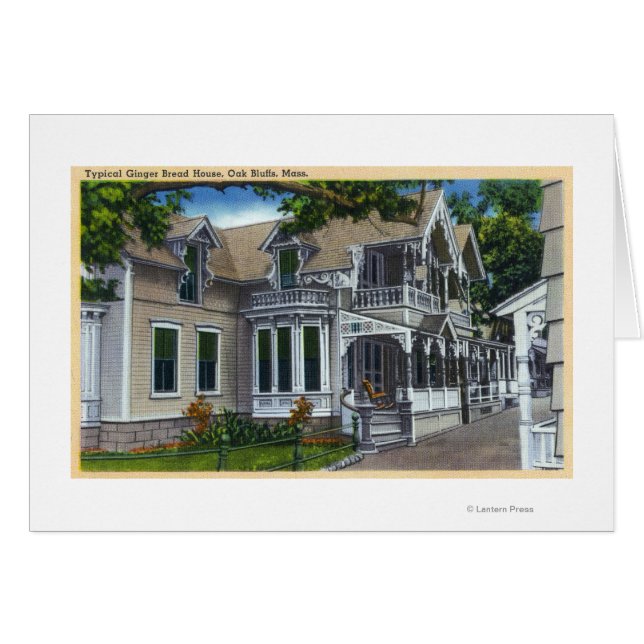 Exterior View of a Typical Ginger Bread House (Front Horizontal)