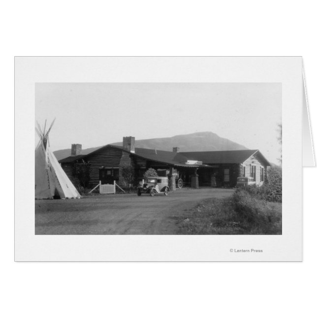 Exterior View of an Native American Tribal (Front Horizontal)