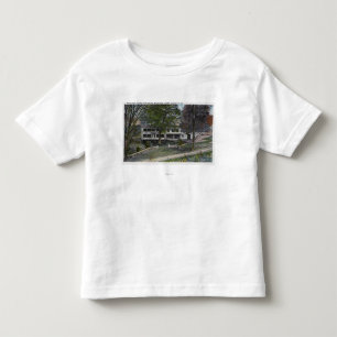 Exterior View of Bald Head Cliffs Farm House Toddler T-Shirt