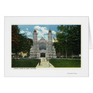 Exterior View of Bates College Chapel