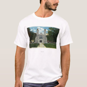 Exterior View of Bates College Chapel T-Shirt