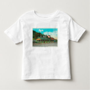 Exterior View of Brand's BBQ Restaurant Toddler T-Shirt