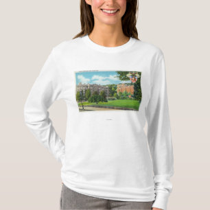 Exterior View of Cadet Barracks and Gymnasium T-Shirt
