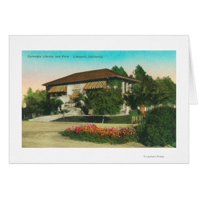 Exterior View of Carnegie LibraryLakeport, CA (Front Horizontal)