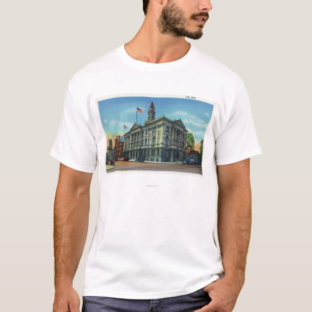 Exterior View of City Hall 3 T-Shirt (Front)