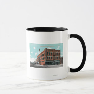 Exterior View of Cunningham Hotel on Lewis St Mug