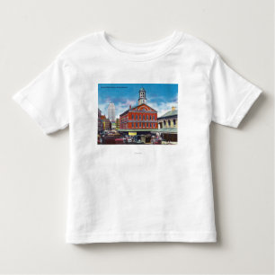 Exterior View of Faneuil Hall Toddler T-Shirt